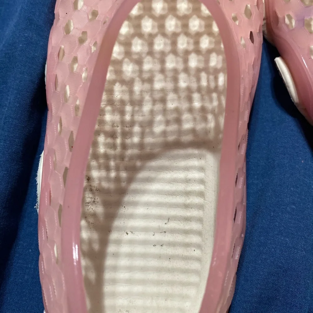 Galim water jelly shoes pink size EU 30 US 12C